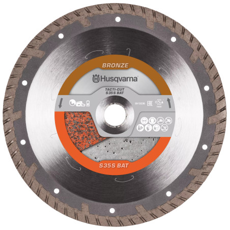 Tarcza diamentowa Husqvarna Tacti-Cut S35 S BAT 230 mm beton / kamień naturalny