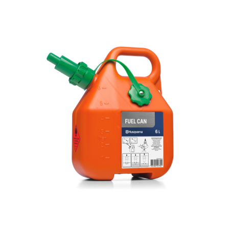 Kanister o pojemności 6 litrów, pomarańczowy